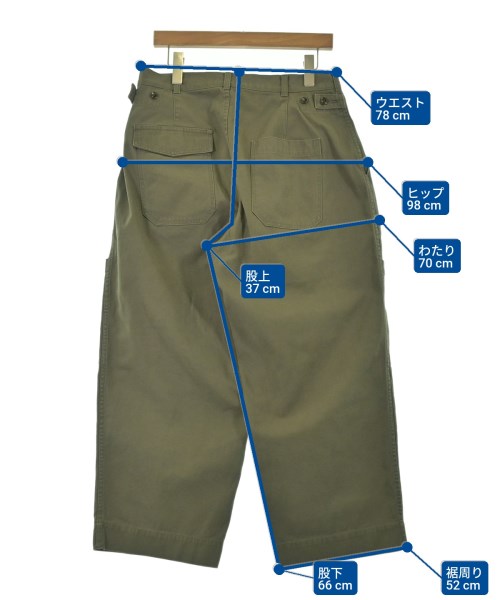 A.PRESSE（アプレッセ）チノパン カーキ サイズ:1(S位) メンズ/2200666305015