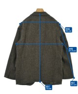 A.PRESSE（アプレッセ）テーラードジャケット 茶 サイズ:1(S位) メンズ/2200669370010