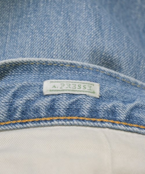 A.PRESSE（アプレッセ）デニムパンツ 青 サイズ:34(XL位) メンズ/2200733650291