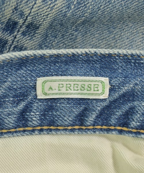 A.PRESSE（アプレッセ）デニムパンツ 青 サイズ:36/30(L位) メンズ/2200736737012