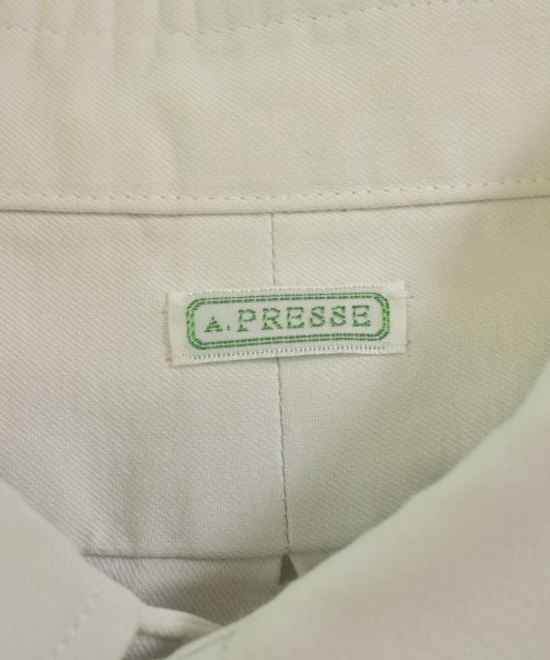 A.PRESSE（アプレッセ）カジュアルシャツ ベージュ サイズ:2(M位) メンズ/2200736762021