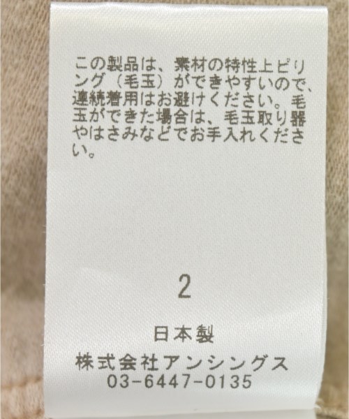 A.PRESSE（アプレッセ）カジュアルシャツ ベージュ サイズ:2(M位) メンズ/2200736762038