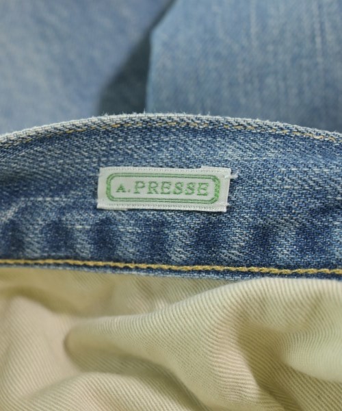 A.PRESSE（アプレッセ）デニムパンツ 青 サイズ:34(XL位) メンズ/2200736988131