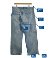 A.PRESSE（アプレッセ）デニムパンツ 青 サイズ:34(XL位) メンズ/2200736988131