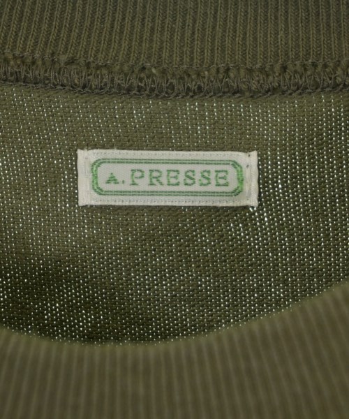 A.PRESSE（アプレッセ）Tシャツ・カットソー カーキ サイズ:5(XXL位) メンズ/2200736988308
