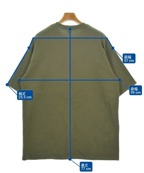 A.PRESSE（アプレッセ）Tシャツ・カットソー カーキ サイズ:5(XXL位) メンズ/2200736988308