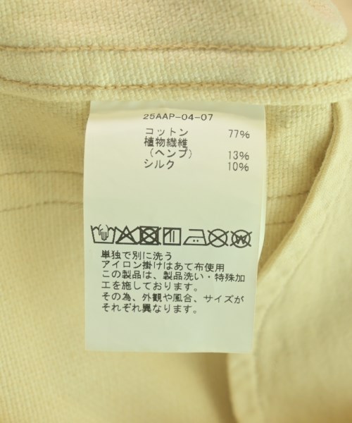 A.PRESSE（アプレッセ）その他 黄 サイズ:1(S位) メンズ/2200721334103