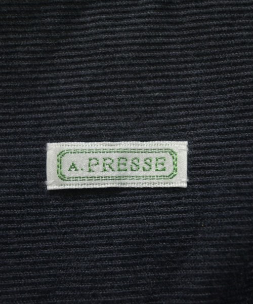 A.PRESSE（アプレッセ）カジュアルシャツ 紺 サイズ:1(S位) メンズ/2200721334196
