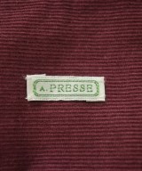 A.PRESSE（アプレッセ）カジュアルシャツ 赤 サイズ:1(S位) メンズ/2200721334202