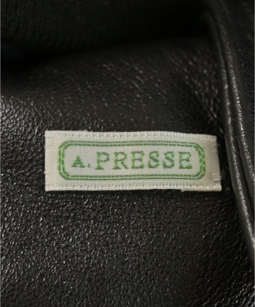 A.PRESSE（アプレッセ）ライダース 黒 サイズ:2(M位) メンズ/2200725504014