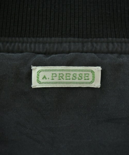 A.PRESSE（アプレッセ）ミリタリーブルゾン 黒 サイズ:3(L位) メンズ/2200725504038