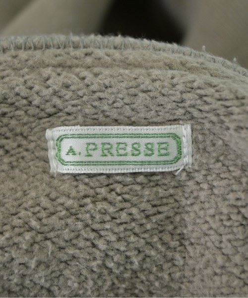 A.PRESSE（アプレッセ）パーカー グレー サイズ:4(XL位) メンズ/2200683588040