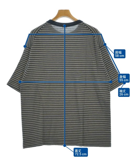 A.PRESSE（アプレッセ）Tシャツ・カットソー 紺 サイズ:3(L位) メンズ/2200688213022