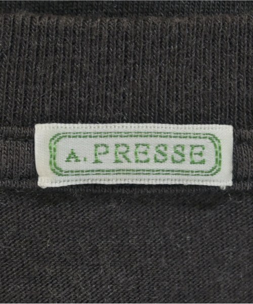 A.PRESSE（アプレッセ）Tシャツ・カットソー グレー サイズ:1(S位) メンズ/2200692794029