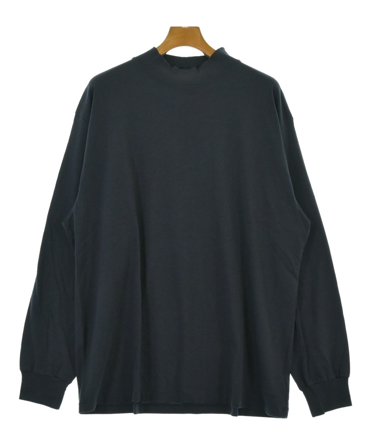 A.PRESSE コットンカシミヤTシャツ ネイビー サイズ3 ドレープ上質素材