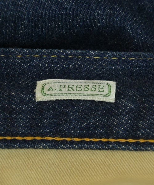 A.PRESSE（アプレッセ）デニムパンツ 紺 サイズ:32(L位) メンズ/2200693285014