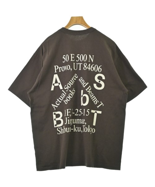 ACTUAL SOURCE（アクチュアルソース）Tシャツ・カットソー 茶 サイズ:M メンズ/2200697161031