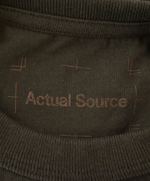 ACTUAL SOURCE（アクチュアルソース）Tシャツ・カットソー 茶 サイズ:M メンズ/2200697161031