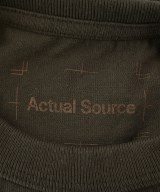 ACTUAL SOURCE（アクチュアルソース）Tシャツ・カットソー 茶 サイズ:M メンズ/2200697161031