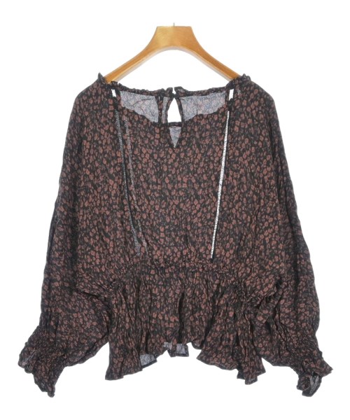Anthropologie（アンソロポロジー）ブラウス 黒 サイズ:XS レディース/2200680804136