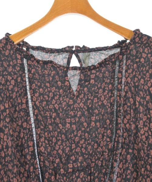 Anthropologie（アンソロポロジー）ブラウス 黒 サイズ:XS レディース/2200680804136