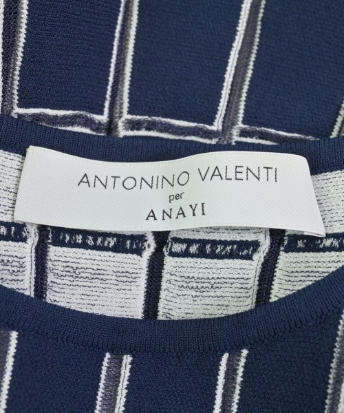 ANTONINO VALENTI（アントニーノヴァレンティ）ワンピース 紺 サイズ:38(M位) レディース/2200704888036