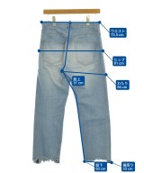 AUNT（アント）デニムパンツ 青 サイズ:26(M位) レディース/2200670564200