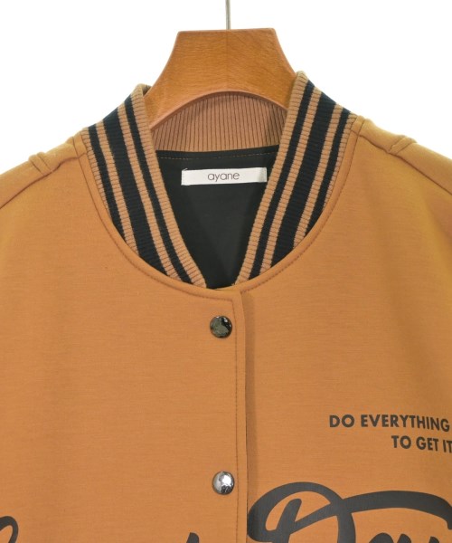 ayane（アヤン）スタジャン 茶 サイズ:38(M位) レディース/2200669781113