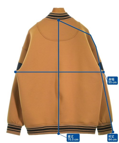 ayane（アヤン）スタジャン 茶 サイズ:38(M位) レディース/2200669781113