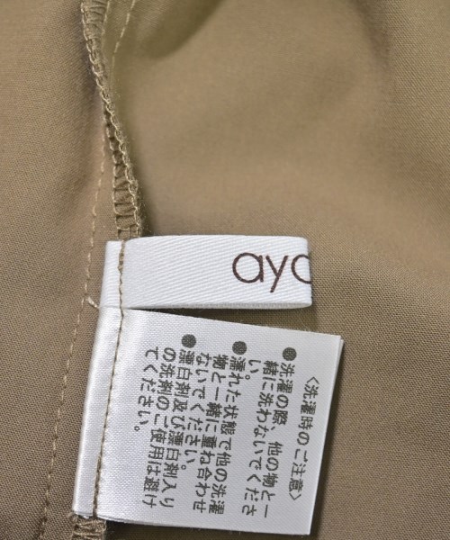 ayane（アヤン）オールインワン/サロペット ベージュ サイズ:38(M位) レディース/2200659184399