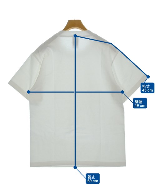 BYWEAR（バイウェア）Tシャツ・カットソー 白 サイズ:S メンズ/2200711432086