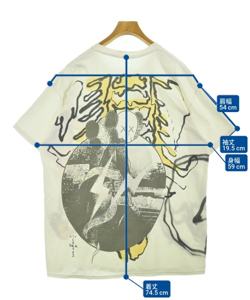 Cactus Jack（カクタスジャック）Tシャツ・カットソー 白 サイズ:L メンズ/2200712527033