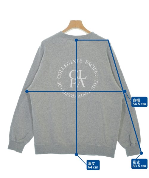 Collegiate Pacific（カレッジエイトパシフィック）スウェット グレー サイズ:F レディース/2200618916061