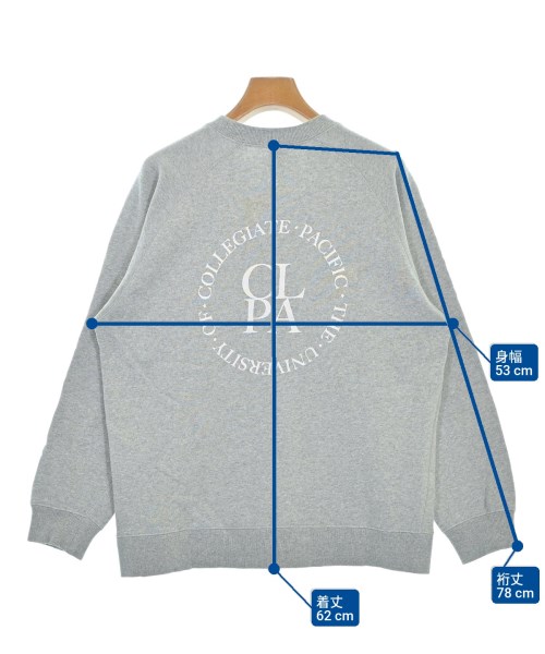 Collegiate Pacific（カレッジエイトパシフィック）スウェット グレー サイズ:F レディース/2200693530077