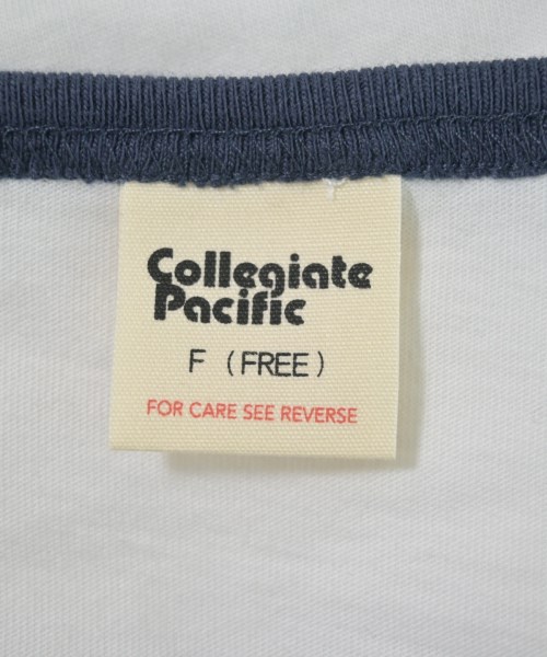 Collegiate Pacific（カレッジエイトパシフィック）Tシャツ・カットソー 白 サイズ:F レディース/2200667405042
