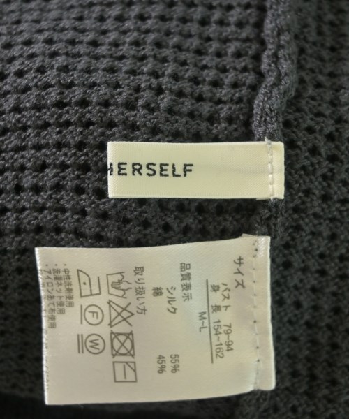 DRESS HERSELF（ドレスハーセルフ）ベスト グレー サイズ:M-L レディース/2200609292020