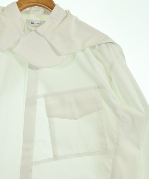 D-VEC（ディーベック）カジュアルシャツ 白 サイズ:2(M位) メンズ/2200623755075