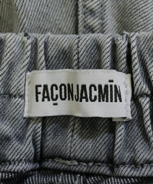 FACON JACMIN（ファソンジャックマン）デニムパンツ グレー サイズ:34(XS位) レディース/2200727961044