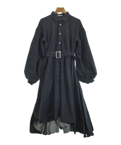 ha | za | ma(ハザマ)ワンピース 紺 サイズ:S/2200662657057