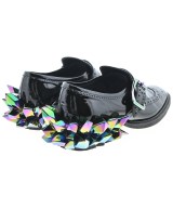 ha | za | ma（ハザマ）ドレスシューズ/ローファー 黒 サイズ:23.5cm レディース/2200663430079