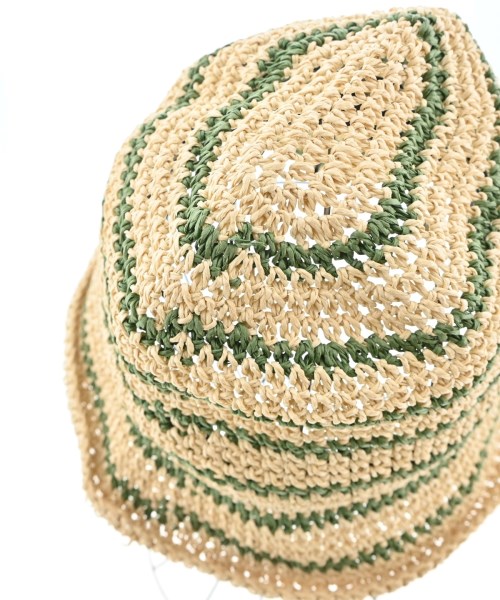 ISHIDASEIBOU（イシダセイボウ）ストローハット ベージュ サイズ:M レディース/2200676225082