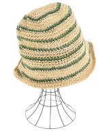 ISHIDASEIBOU（イシダセイボウ）ストローハット ベージュ サイズ:M レディース/2200676225082