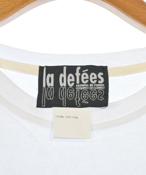 la defees（ラディフィーズ）Tシャツ・カットソー 白 サイズ:2(M位) レディース/2200626221270