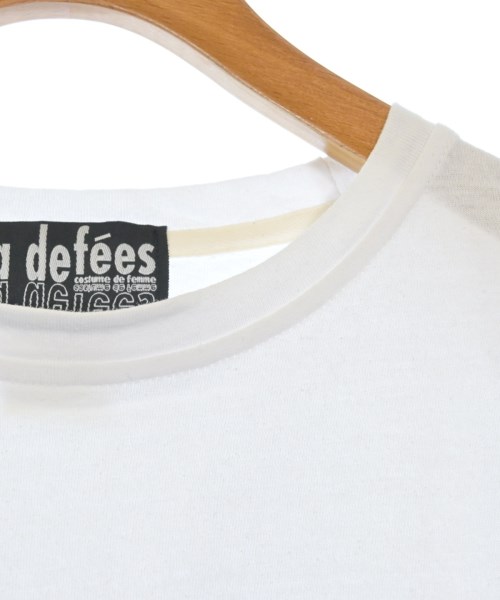 la defees（ラディフィーズ）Tシャツ・カットソー 白 サイズ:2(M位) レディース/2200626221270