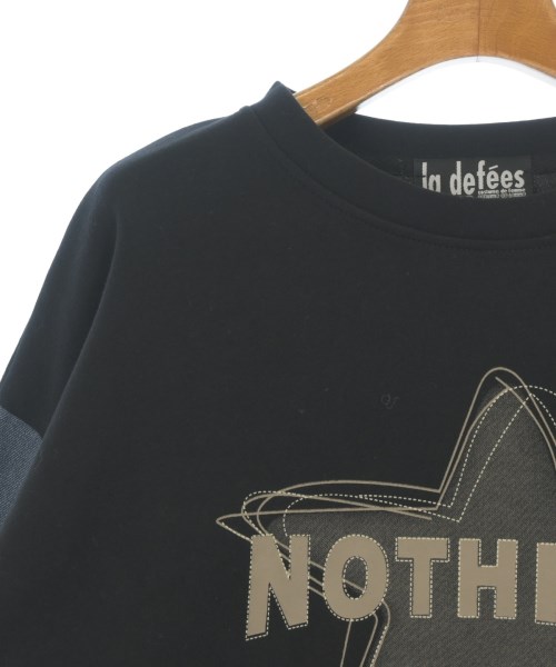 la defees（ラディフィーズ）Tシャツ・カットソー 黒 サイズ:2(M位) レディース/2200705461481