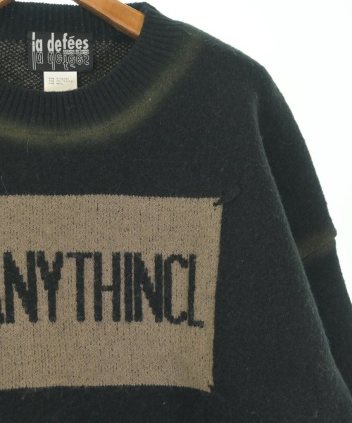 la defees（ラディフィーズ）ニット・セーター 黒 サイズ:2(M位) レディース/2200659184801