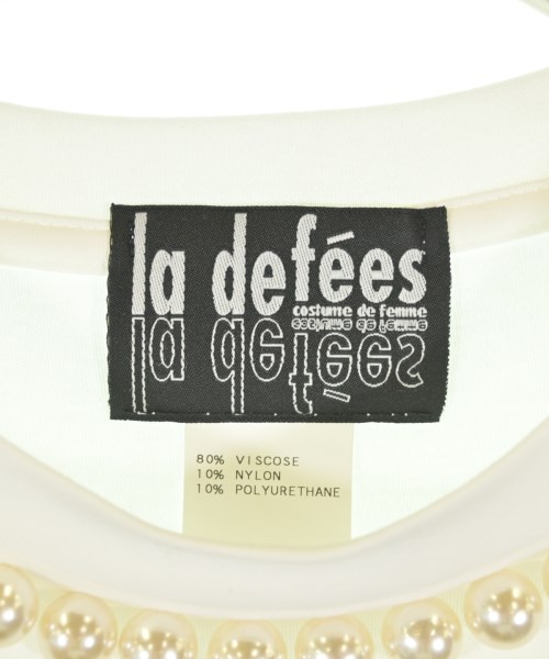 la defees（ラディフィーズ）Tシャツ・カットソー 白 サイズ:2(M位) レディース/2200732792183