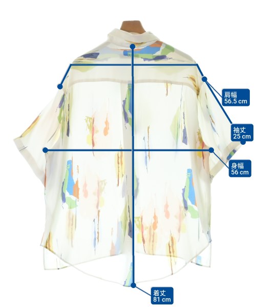 LiNoH（リノー）カジュアルシャツ 白 サイズ:F メンズ/2200675737043