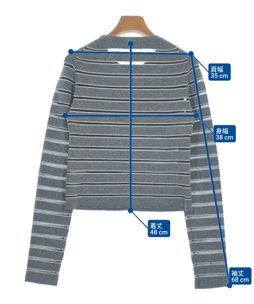 MIESROHE（ミースロエ）ニット・セーター グレー サイズ:F レディース/2200643466012