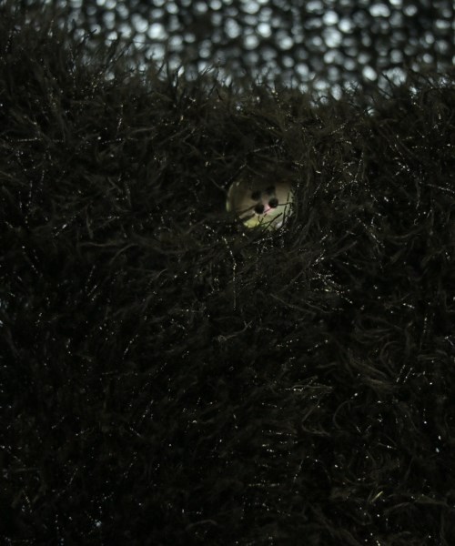 MIESROHE（ミースロエ）カーディガン 黒 サイズ:ONE レディース/2200619598051